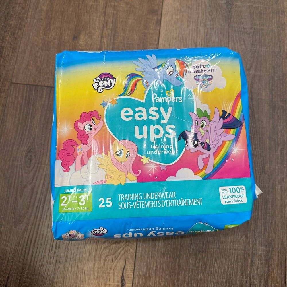 New pampers easy ups 2t-3t